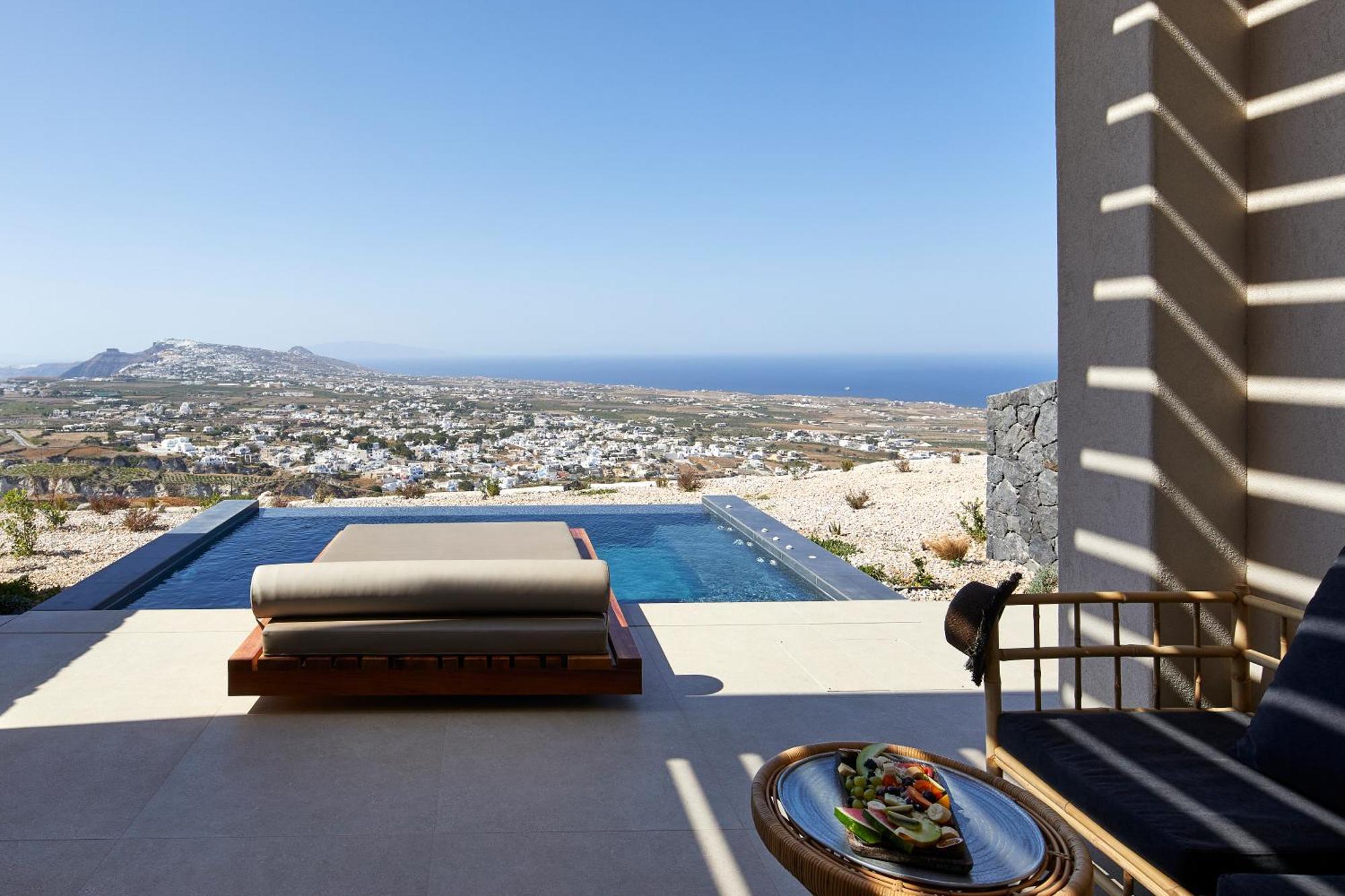 North Santorini - A Luxury Spa Hotel 피르고스 객실 사진